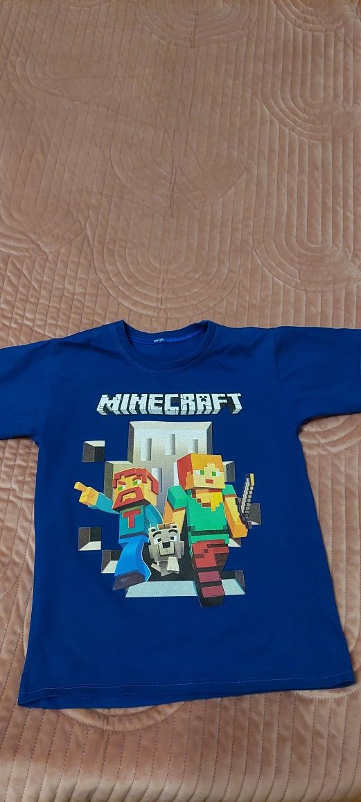 Koszulka chłopięca Minecraft