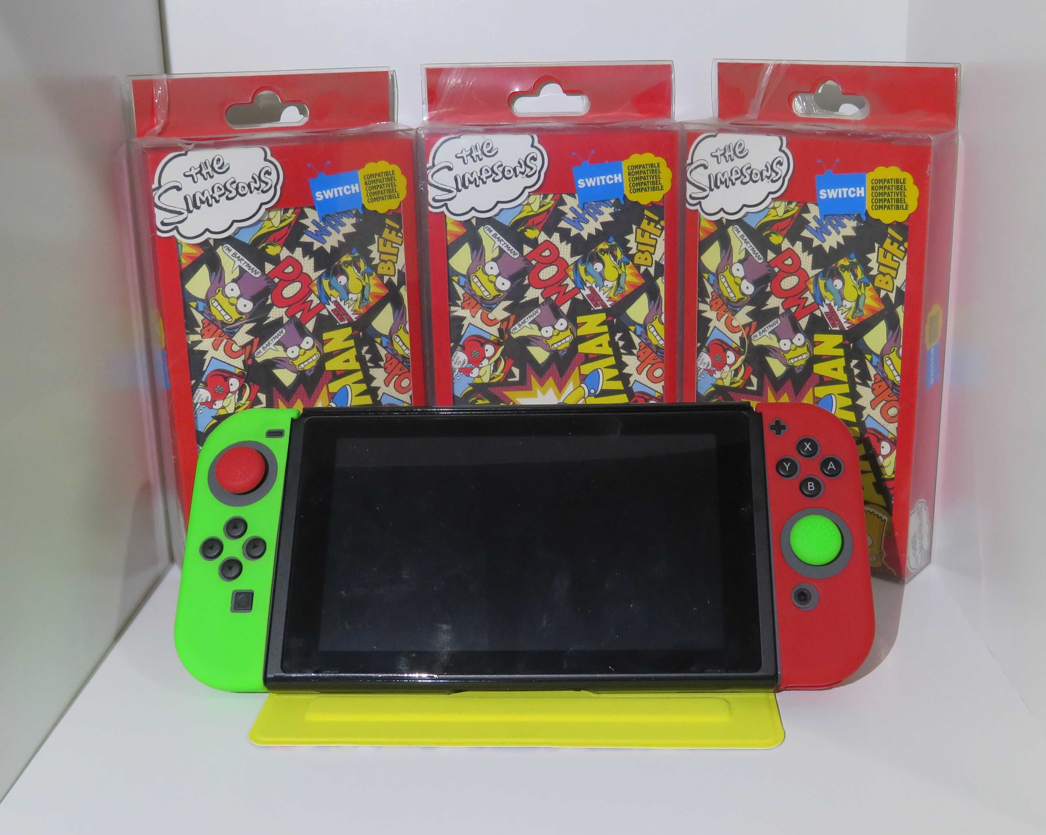 Stand-Suporte Duas Posiçoes Nintendo Switch The Simpsons Bartman NOVO