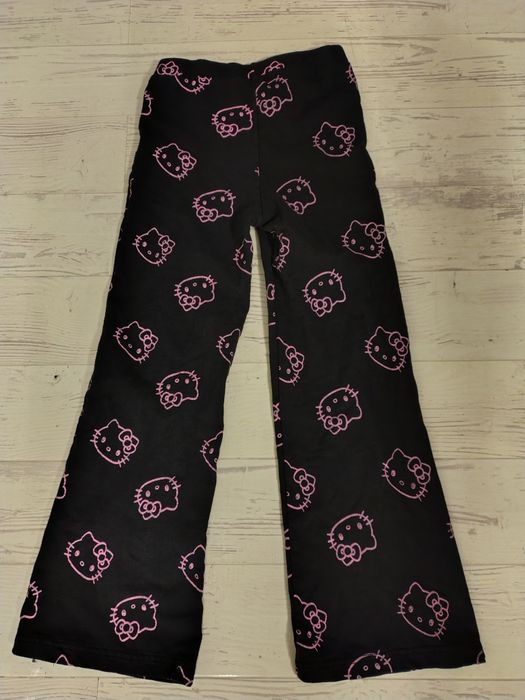 Spodnie hello kitty typu dzwony 140
