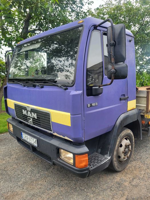 Man L2000 8.163 rok 1998 platforma najazdy sprawny Oferta prywatna