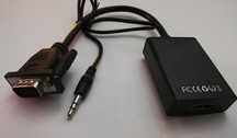 Adaptador VGA macho para HDMI fêmea ativo *NOVO*