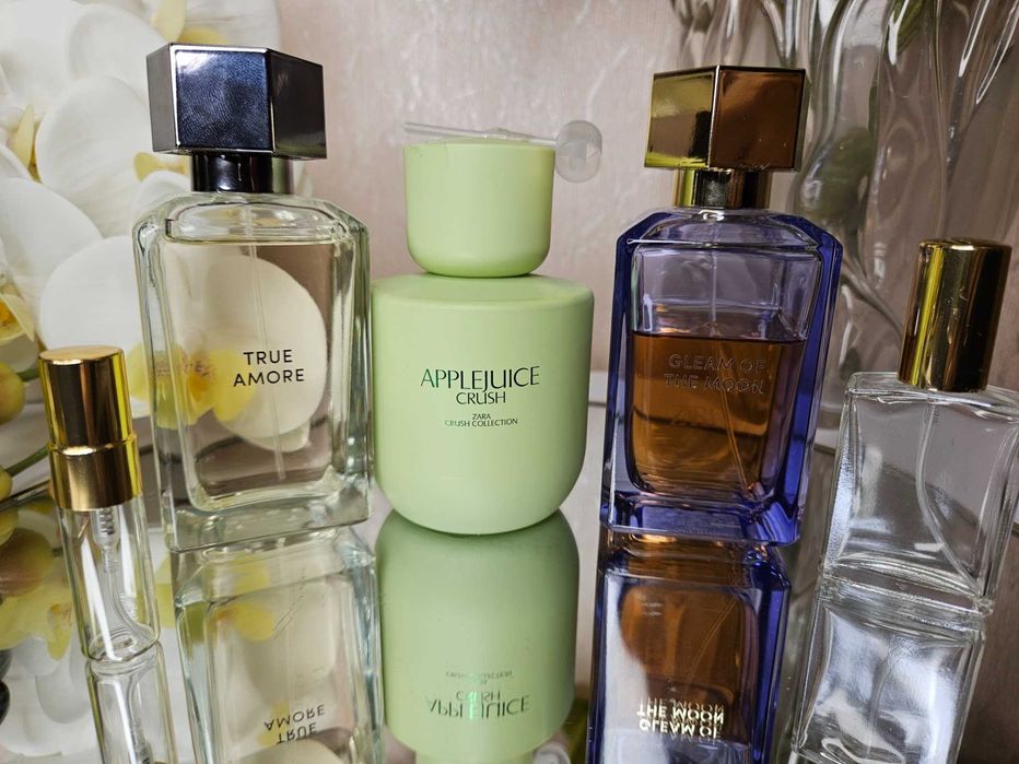 Zara аромати парфуми розпив розлив відливант залишок у  флаконі