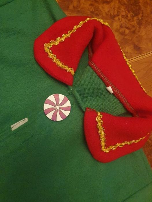 Костюм жіночий Єльф Санти, новорічний