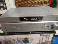 Amplificador Sony Home cine  STR-DE 497 P cor prata usado a funcionar.