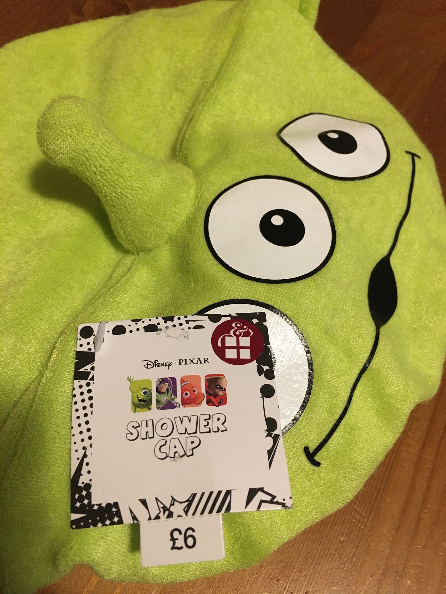 Nowy czepek do kąpieli Disney Pixar
