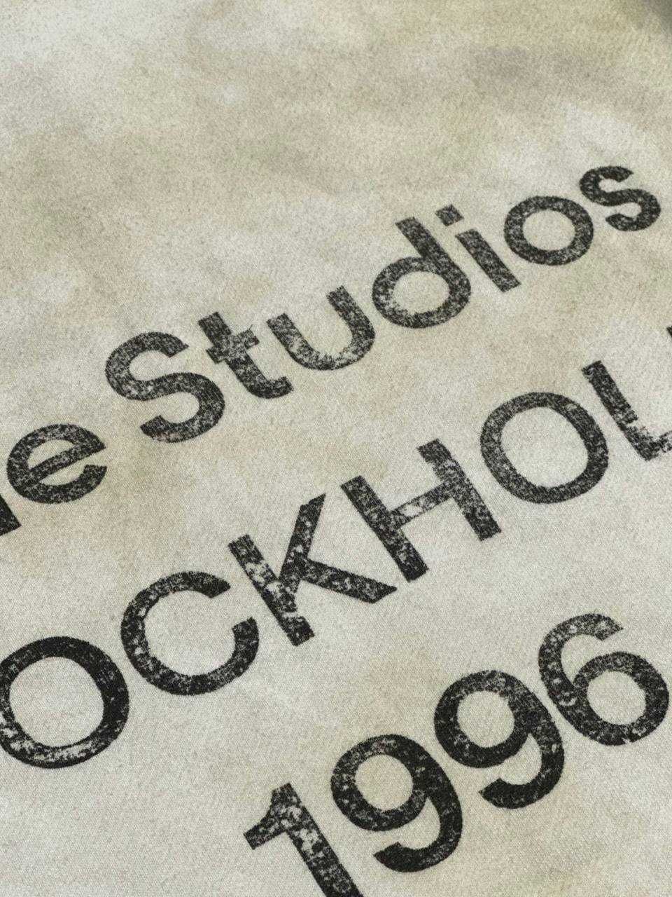 Acne Studios Stockholm 1996 Hoodie худі біле худи белый белое кофта М