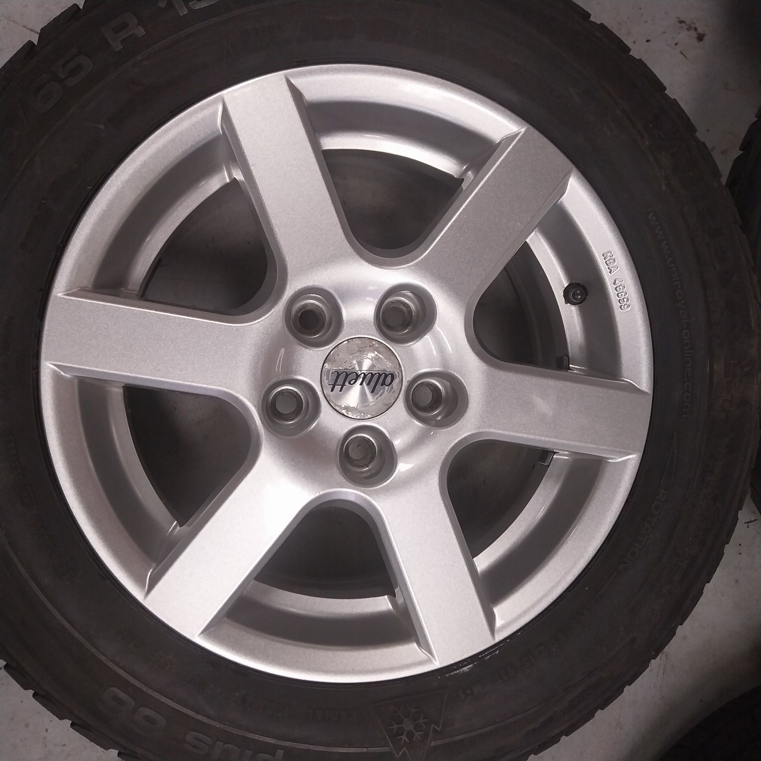 Felgi Aluminiowe ALUET 15 5x108 6.5J ET43 Super Stan !
