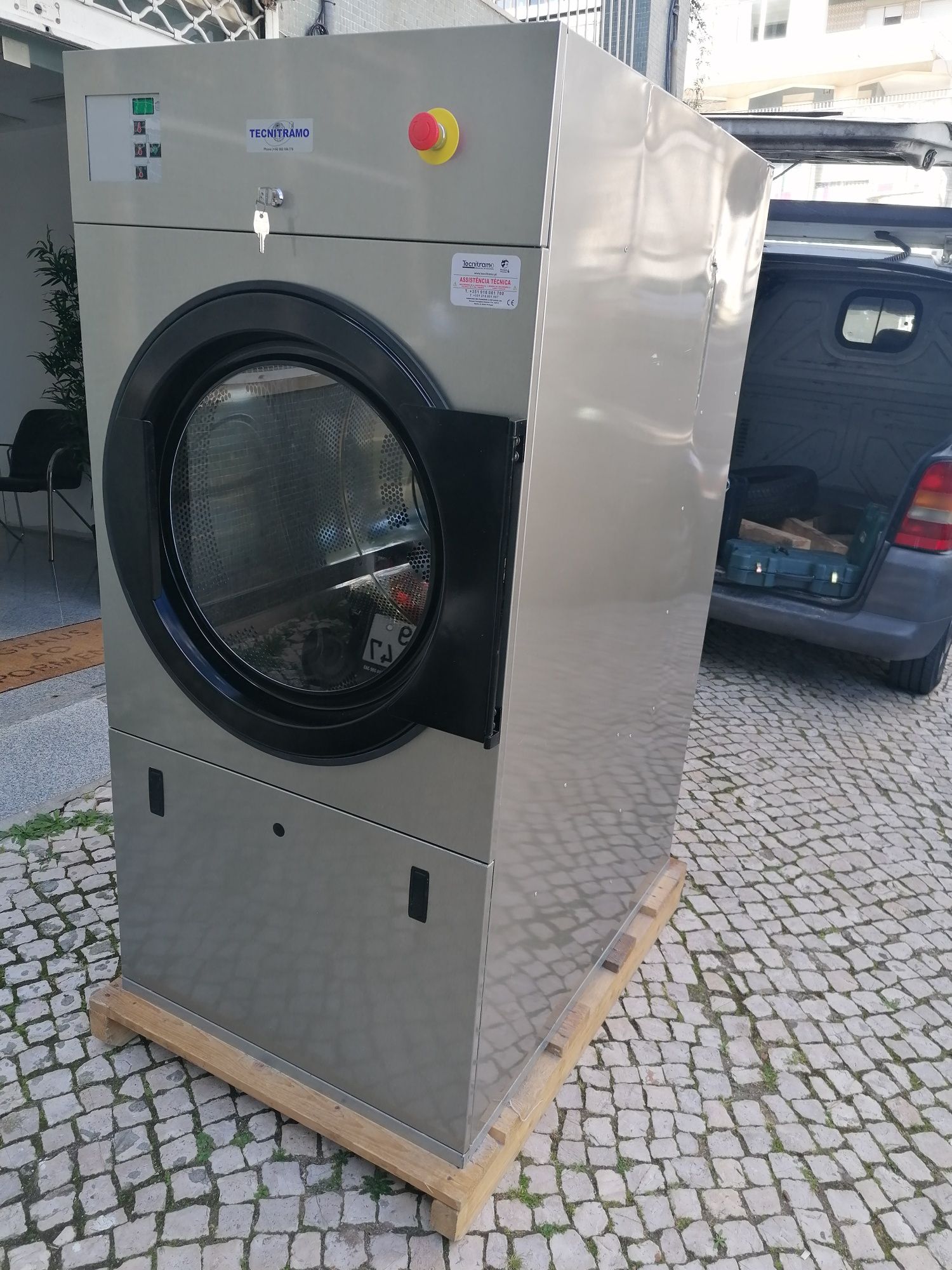 Calandra máquina de lavar roupa e secador industrial lares
