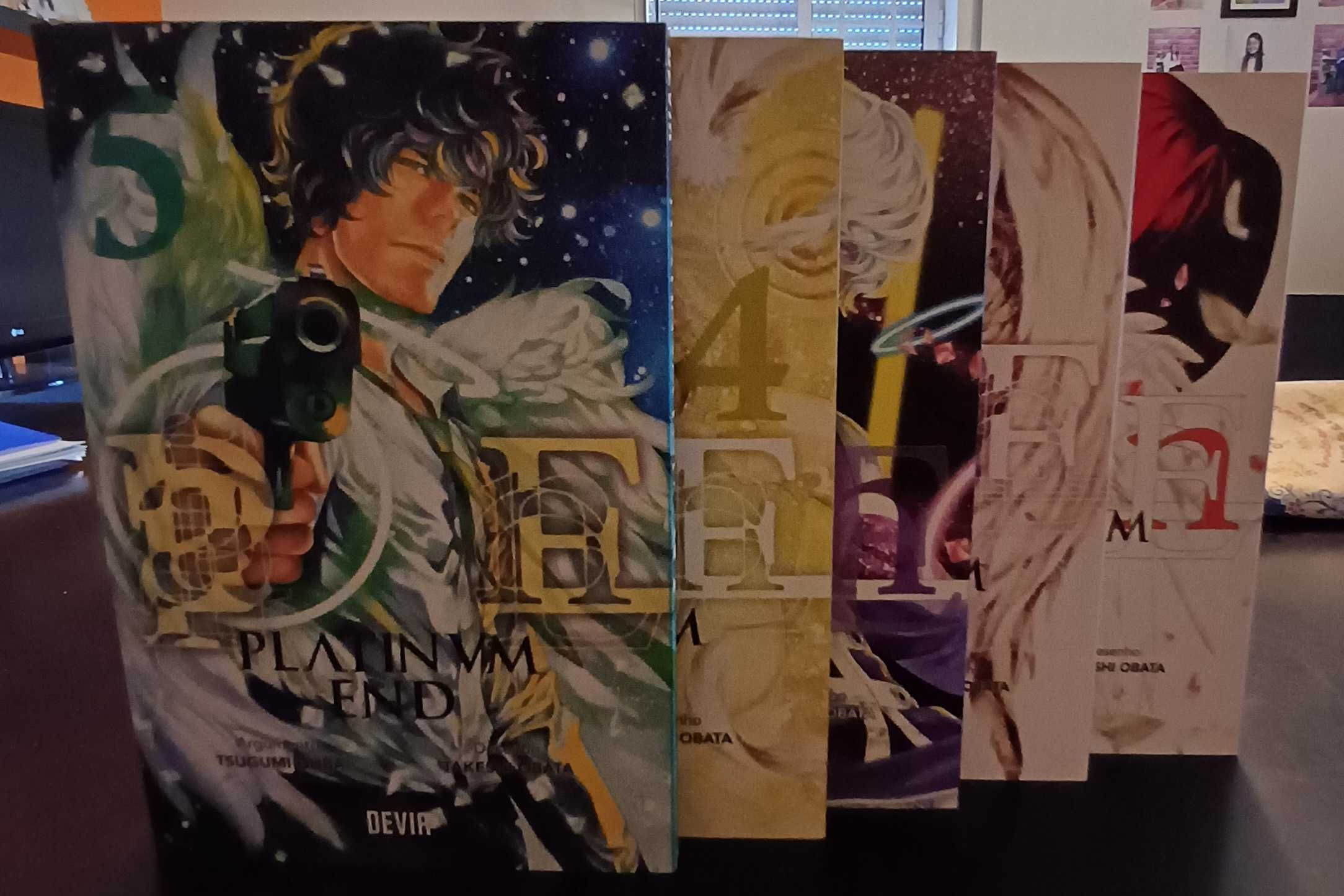 Mangá Platinvm End vol 1 - 5