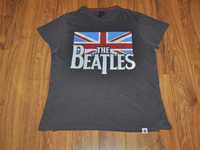 THE BEATLES - Logo Flaga - koszulka rozm.XL