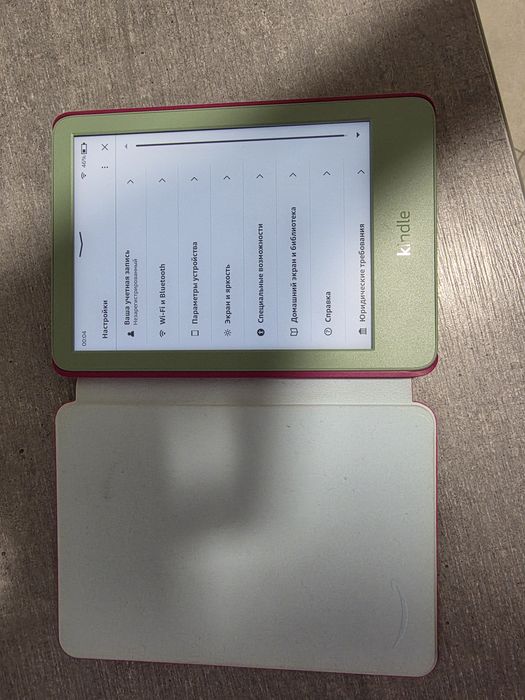 Kindle 11 gener. 2024. Як новий. Чохол. Підсвітка. Matcha. Гарантія