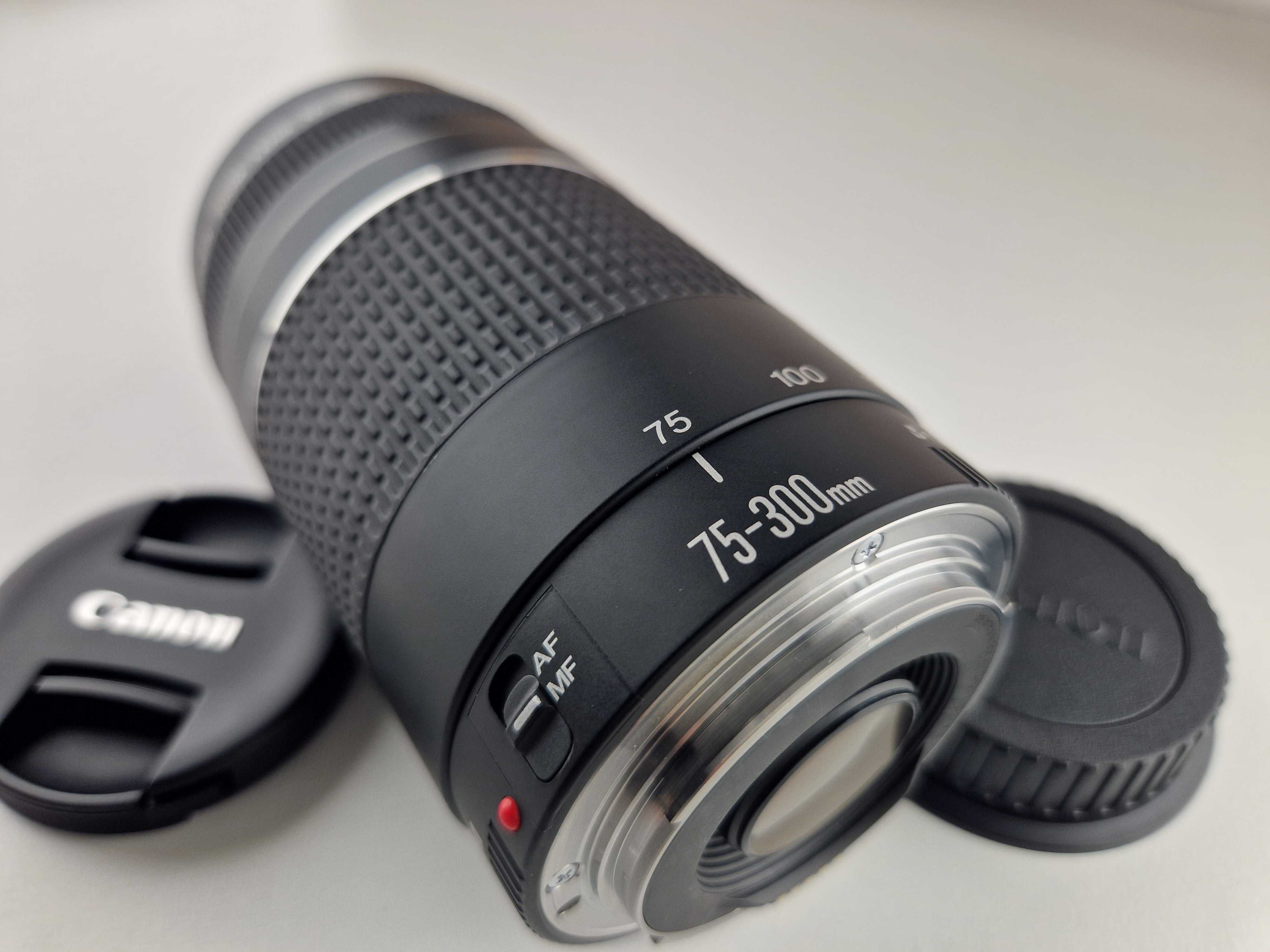 .Obiektyw Canon 75-300mm 1:4-5.6 III EF -ideał - jak nowy!