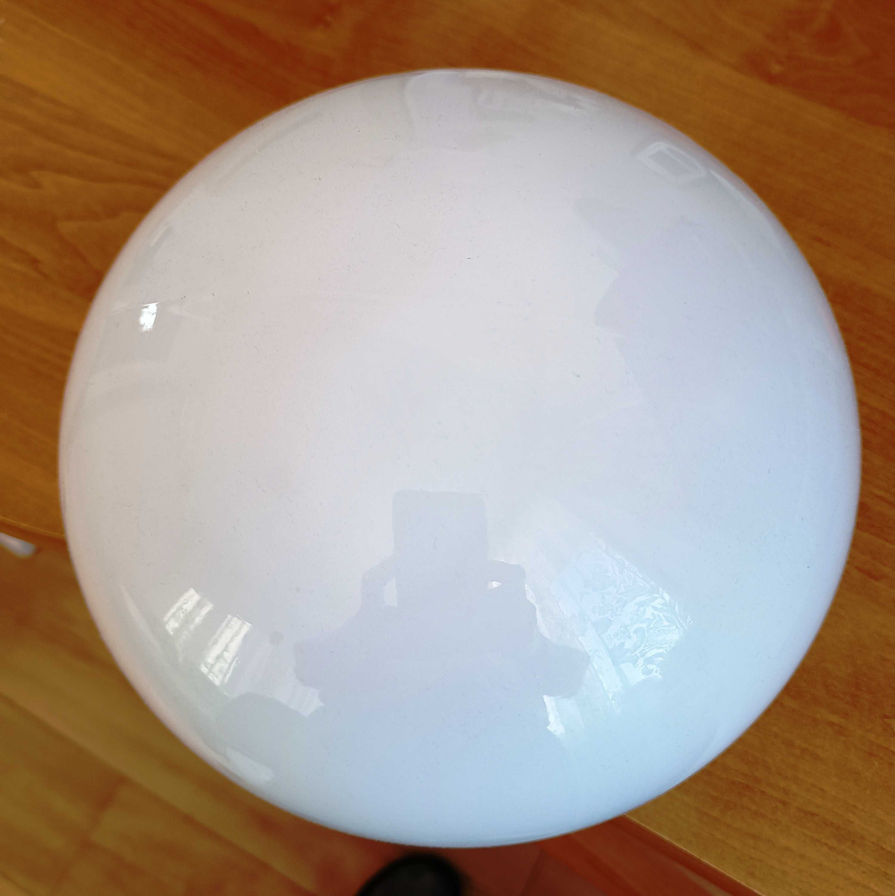 Klosz biały szklany do lampy