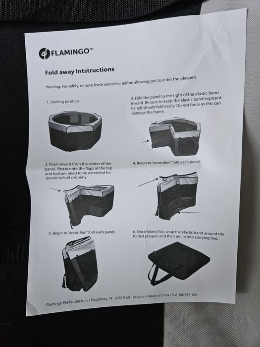 Parque dobrável para cães - 50% desconto (Novo)