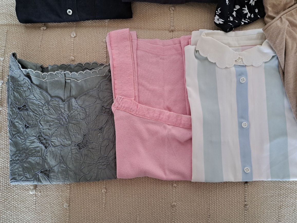 Zestaw 7 bluzek m.in. Sinsay, S. Oliver, Vero Moda, Max C London