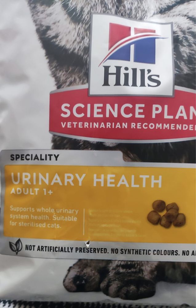Hills sucha karma dla kota 3kg urinary