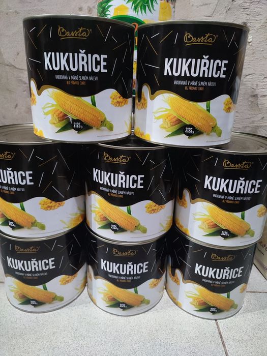Кукурудза консервована