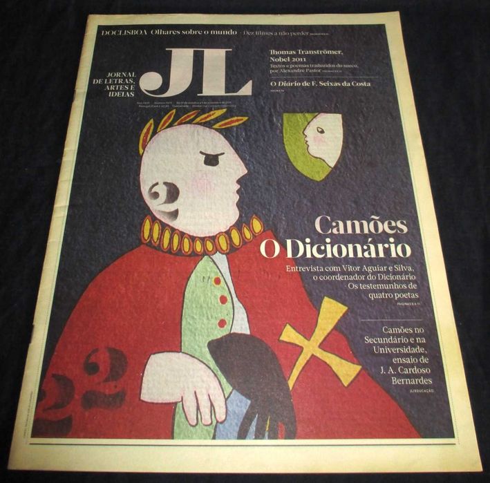 Jornal de Letras Artes e Ideias Camões O Dicionário