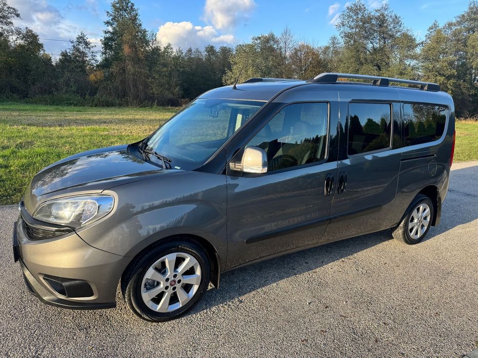 Fiat Doblo 5 osobowy * Maxi * Long * 2017 * salon PL * full Opcja * bezwypadkowy