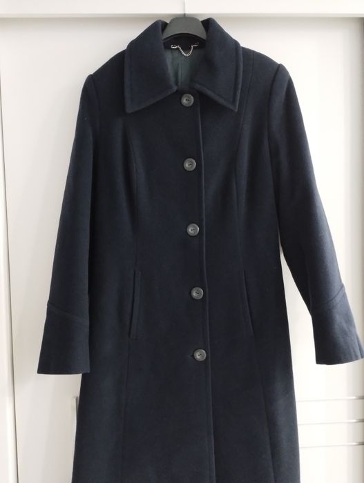 Długi płaszcz damski