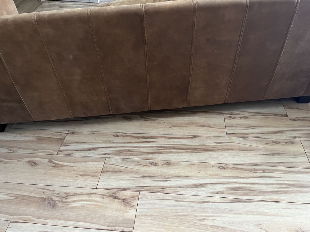 Sofa kanapa 3-4 osobowa 220 cm skóra naturalna loft infustrial