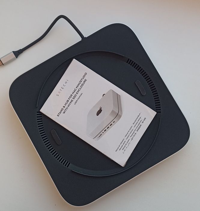 Док-станція Satechi Stand & Hub for Mac Mini M1-M2, Mac Studio M1-M4