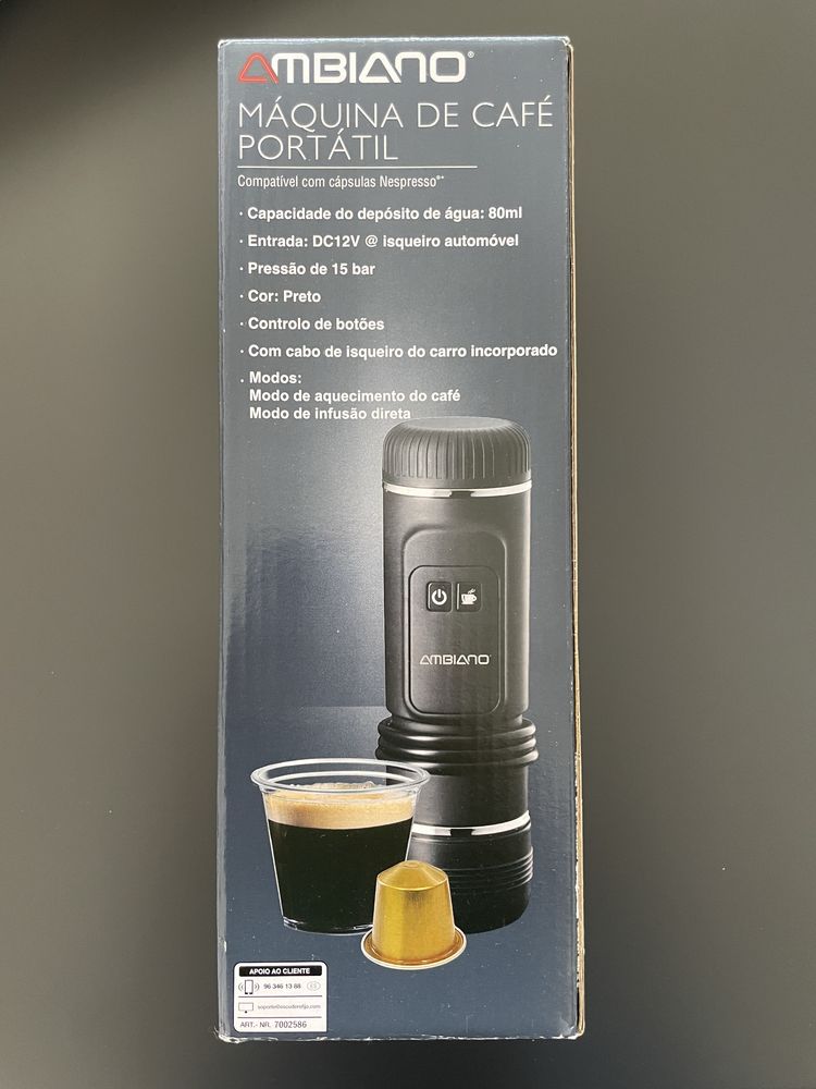 Máquina de cafe portátil Ambiano