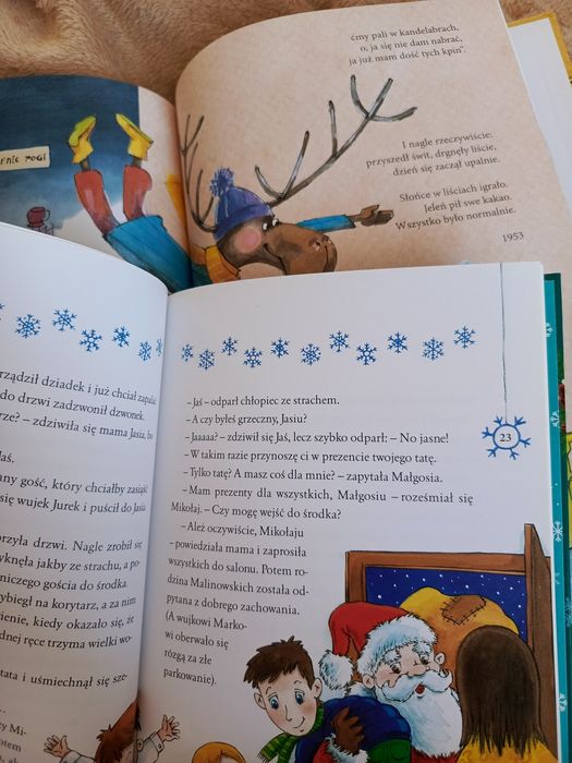 Książki dla dzieci 2szt twarda oprawa