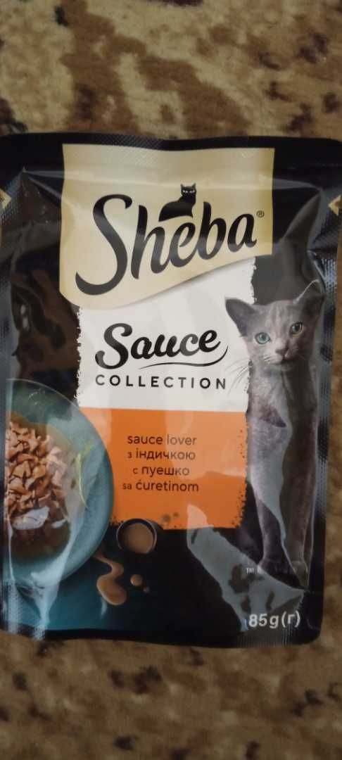 Котячий корм Sheba Sauce Collection