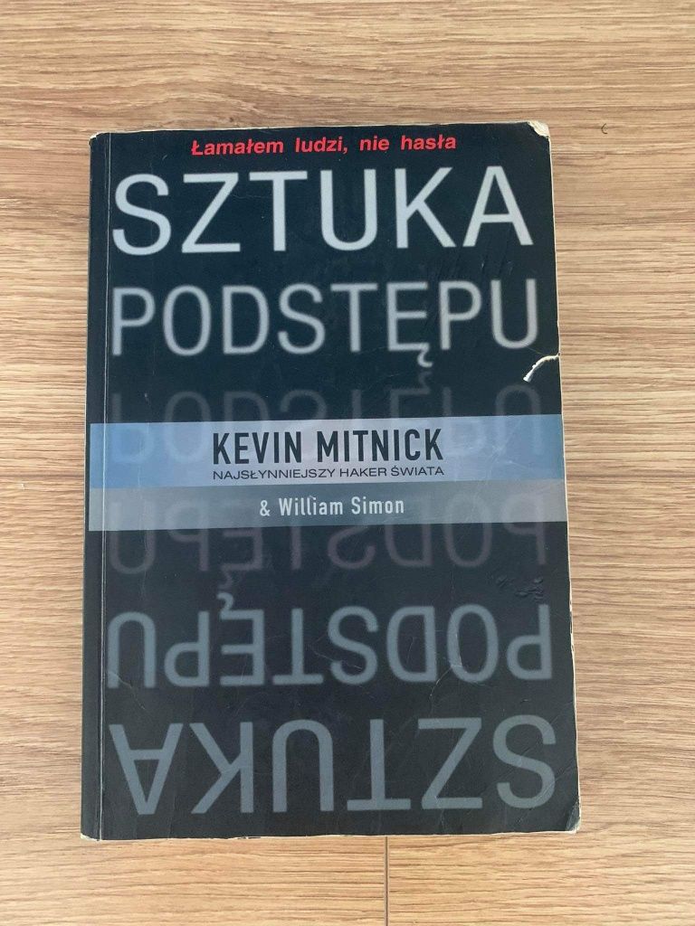 Książka "Sztuka podstępu" Kevin Mitnick