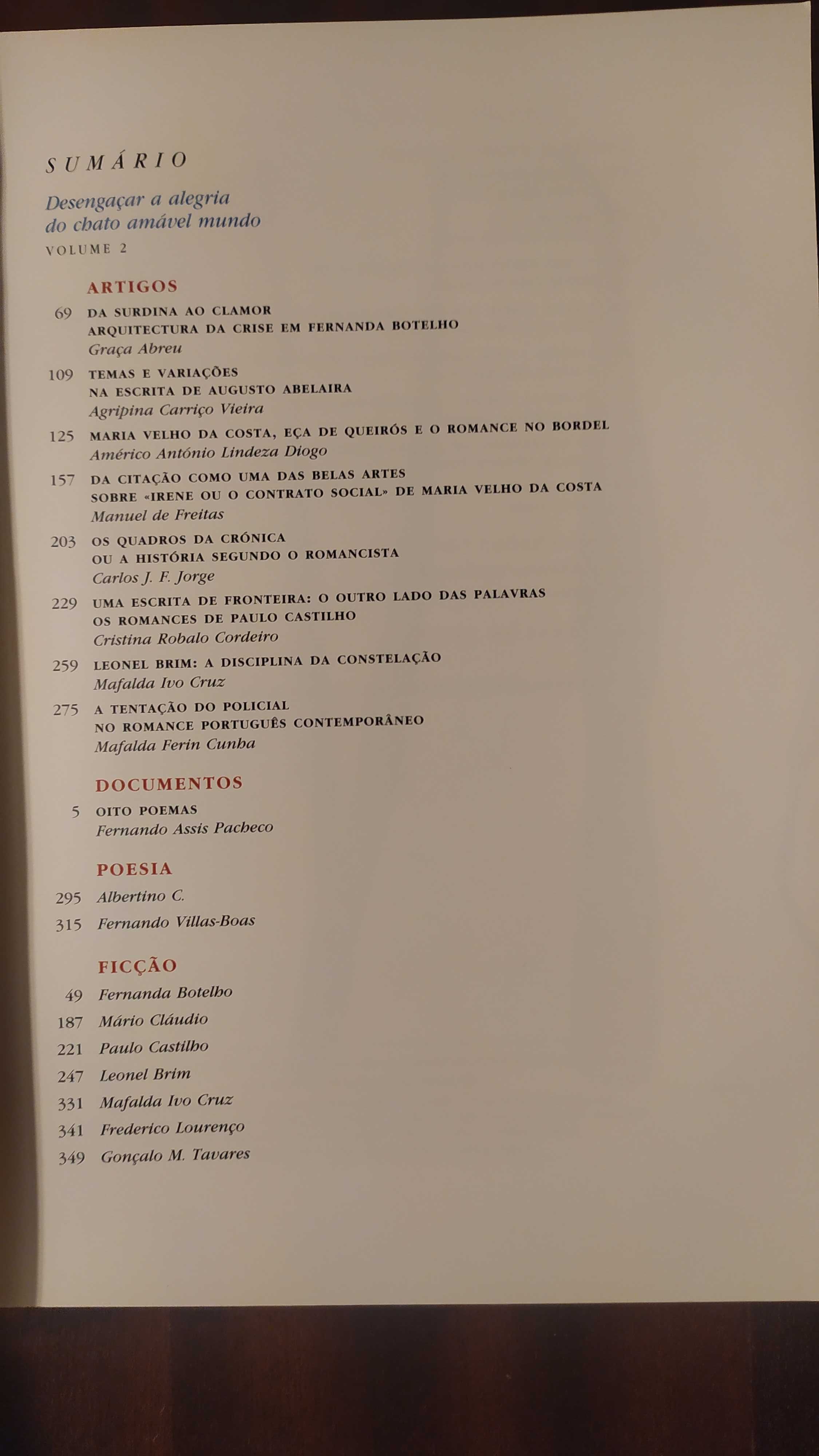 [Livros] Colóquio Letras - Desengaçar a alegria Do chato amável mundo