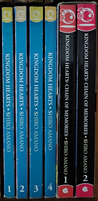 Manga Kingdom Hearts and Kingdom Hearts: Chaisn of Memories