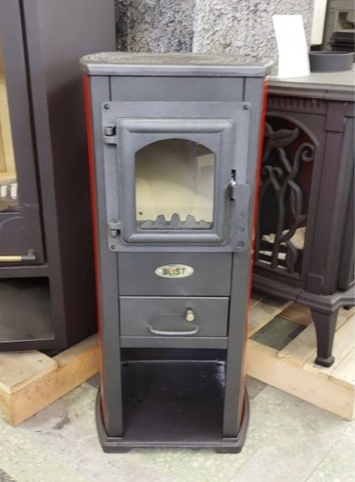 Топ! Буржуйка чавунна Піч Камін Blist Ekonomik Lux Чугунная печь камин