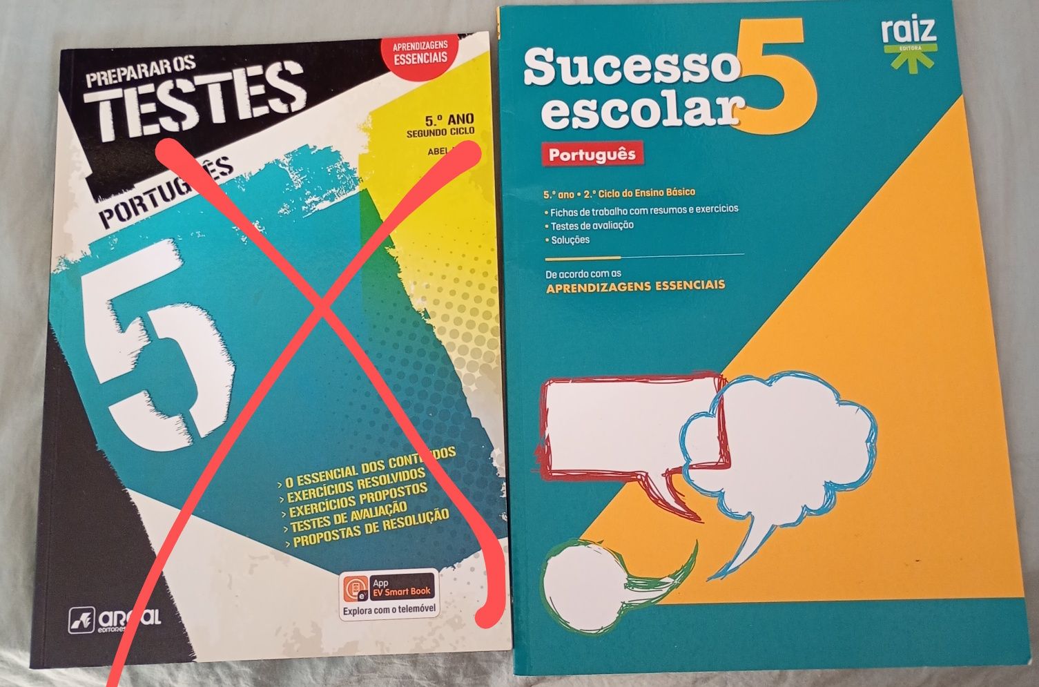 Cadernos de apoio ao 5°, 8°ano