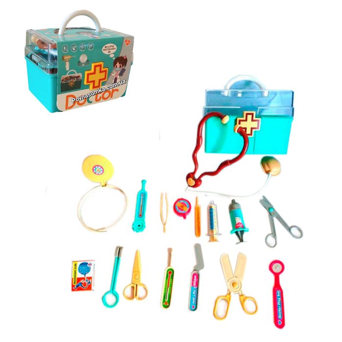 Набір лікаря 6388P,16 предметів,набор доктора,аптечка,набор врача