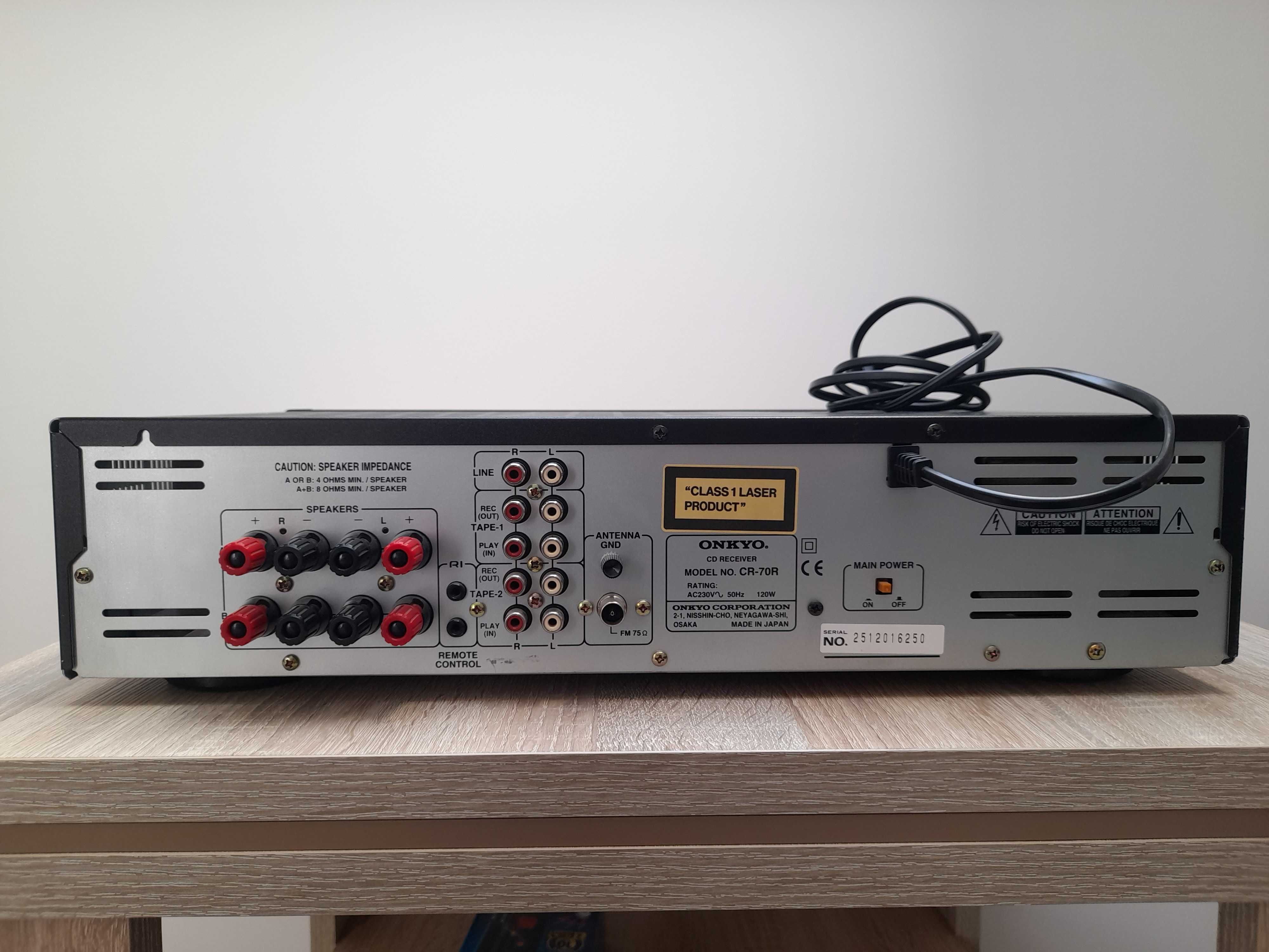 Amplituner Onkyo CR 70 pilot