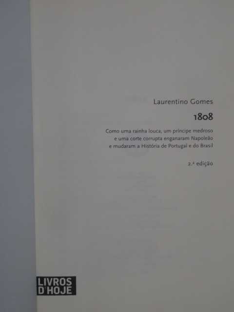 1808 de Laurentino Gomes