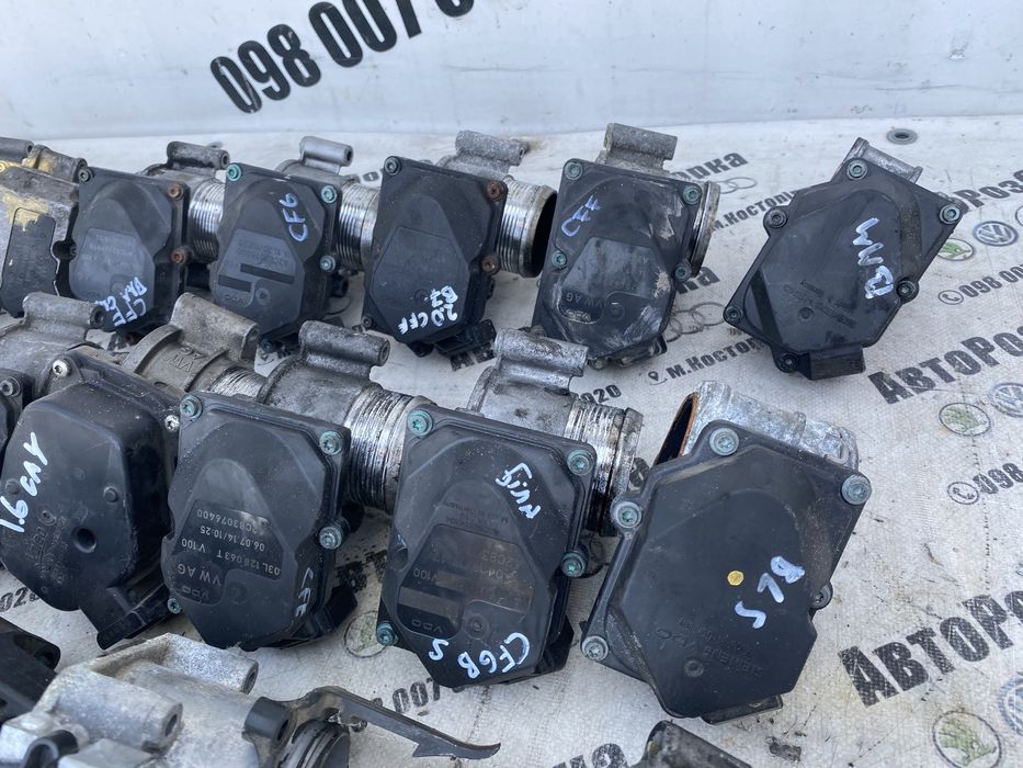 Дросель Дросельна Заслонка Skoda Volkswagen 1.2 1.4 1.6 1.8 1.9 2.0