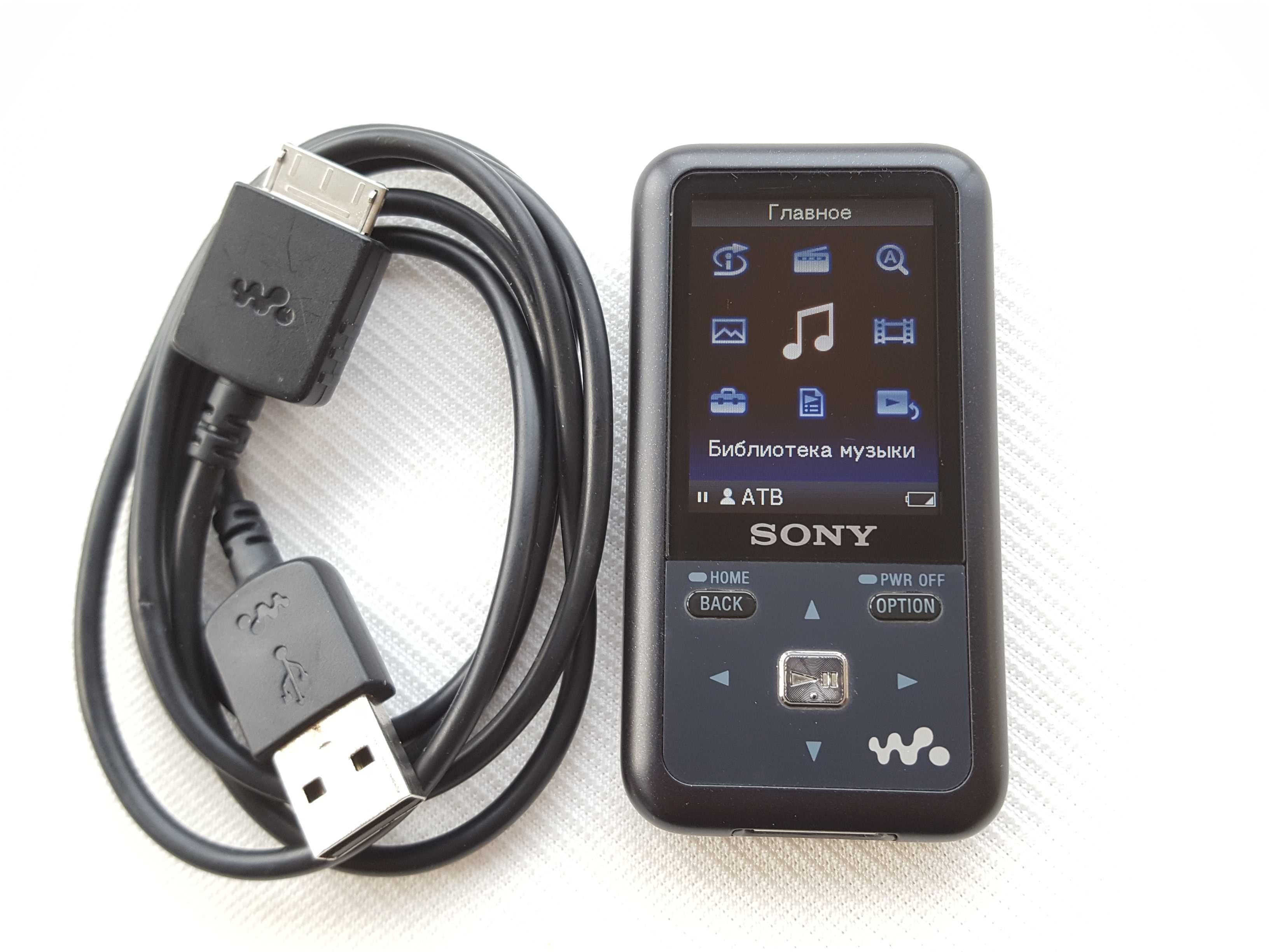 Sony Walkman NWZ-S615F плеєр 2Gb mp3 fm