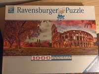 Ravensburger Puzzle 1000el panoramiczne Rzym Koloseum - kompletne