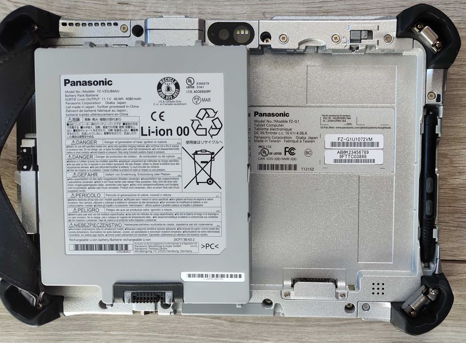 Panasonic FZ-G1 MK5 10.1" IPS FullHD i5-7300u/8 GB/SSD 256 GB/7h