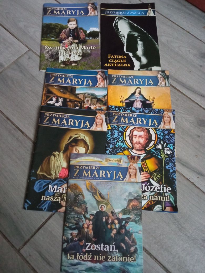 Czasopismo przymierze z Maryją 7 sztuk