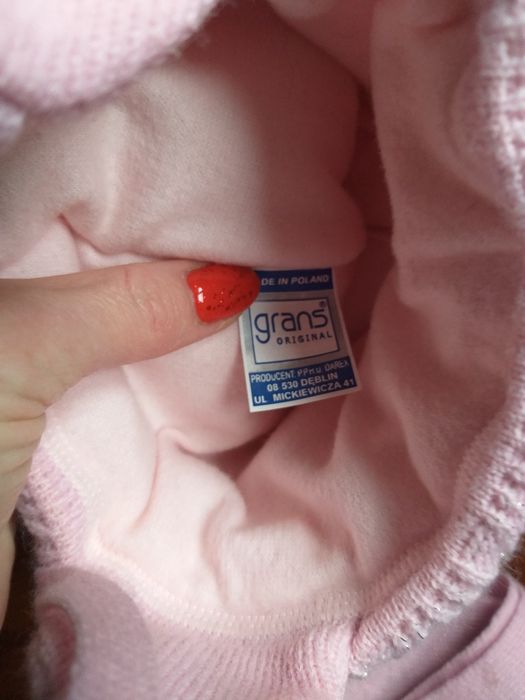 Шапочки зимові для дівчинки