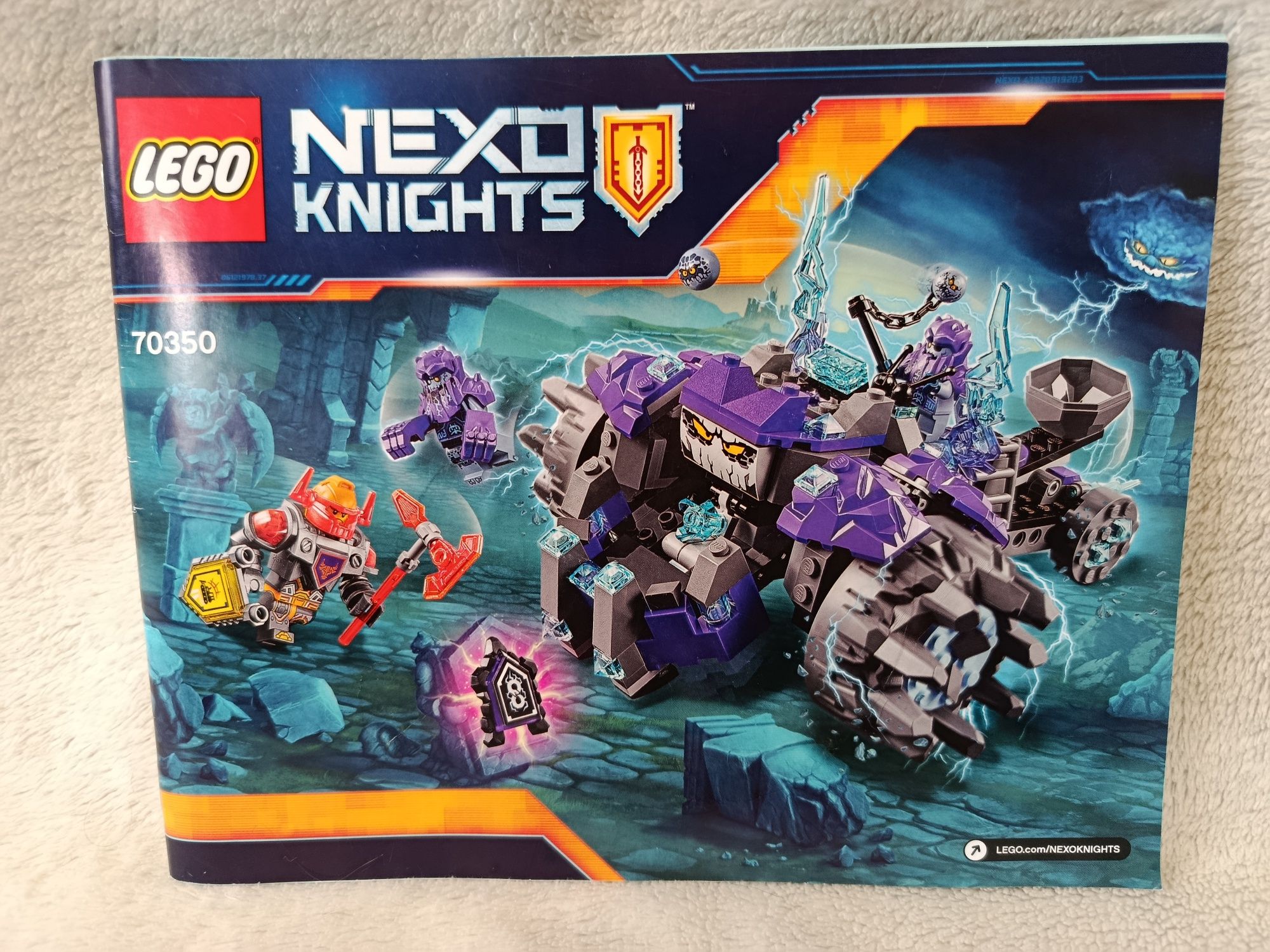 LEGO nexo knights trzej bracia 70350 kompletny oryginalne opakowanie