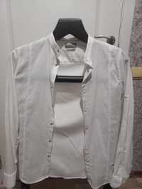 Белая рубашка мужская