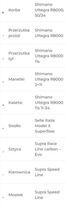 Sensa giulia evo rozmiar 50