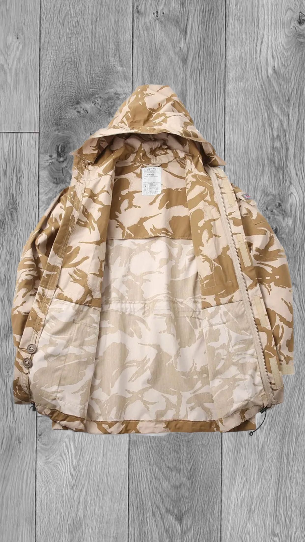 Оригинальная британская армейская военная боевая куртка