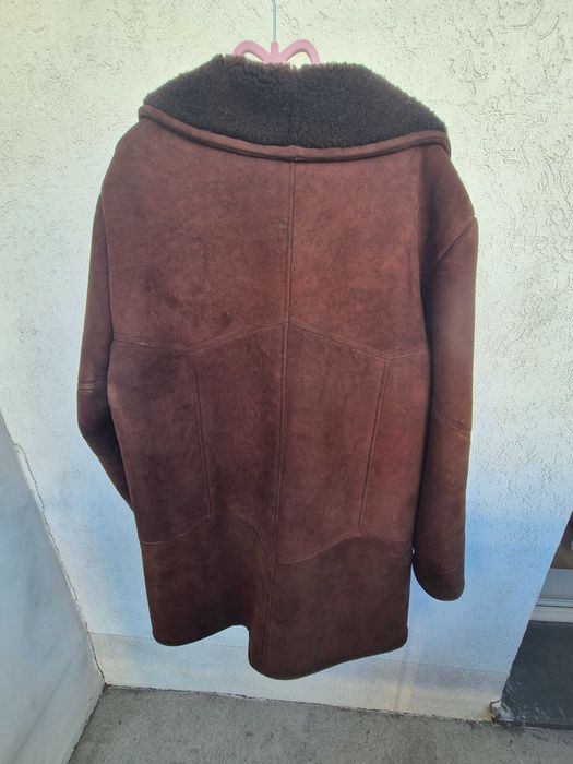 Kożuch naturalny męski