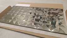 Płytka dekor Metalix Diamond silver Mirror 30x60