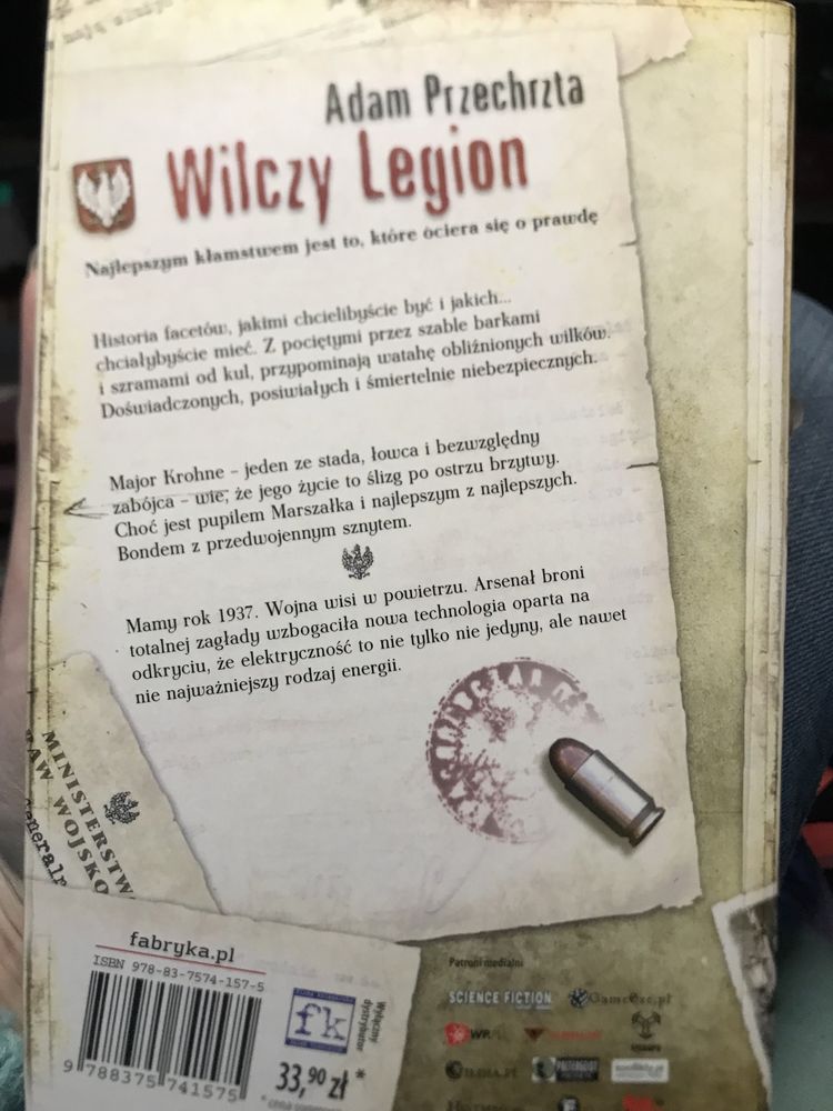 Wilczy Legion. Adam Przechrzta